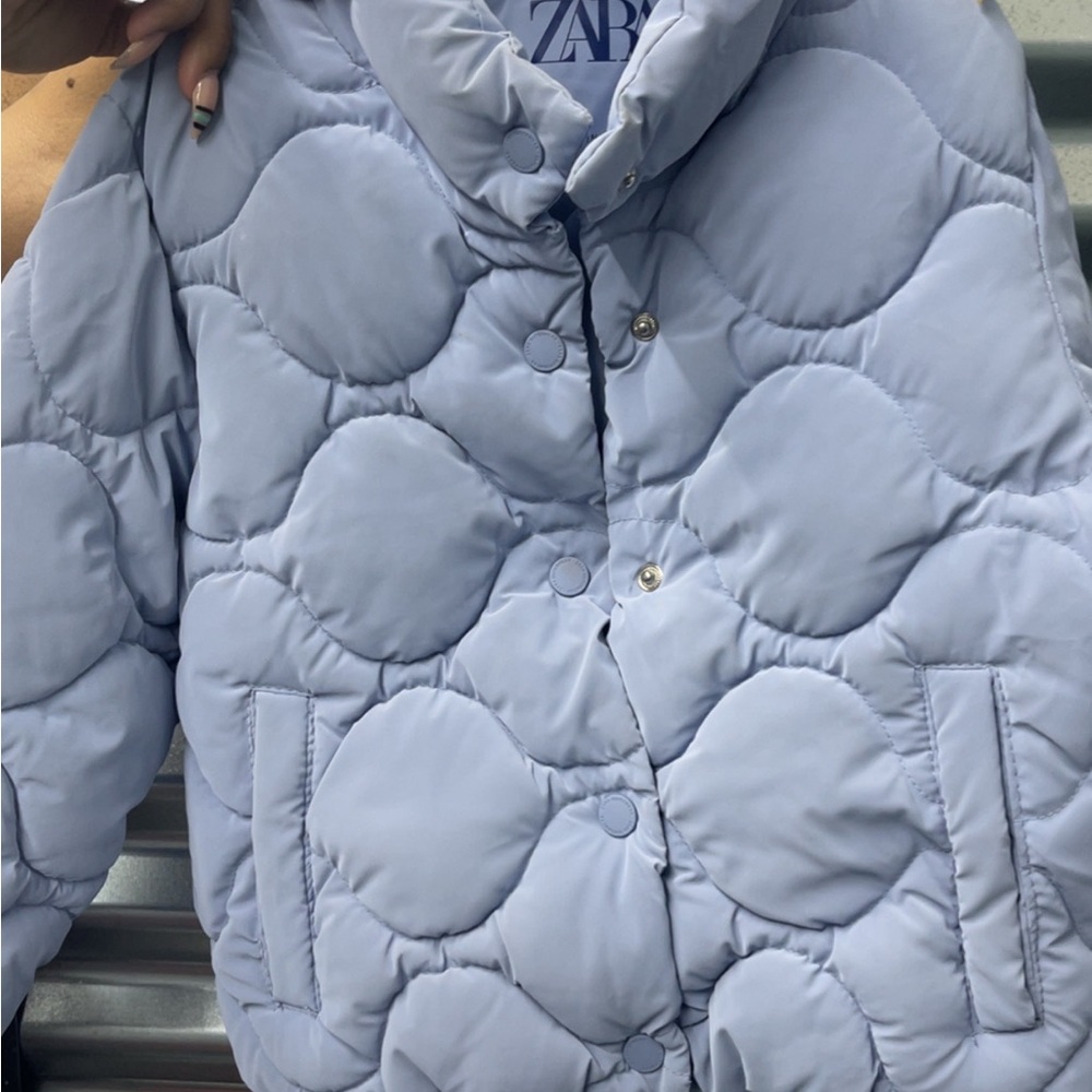 Zara Sky Blue Jacket